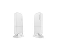Mikrotik RBWAPG-60ADKIT punto accesso WLAN 1000 Mbit/s Supporto Power over Ethernet (PoE) Bianco