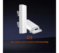 Punto di accesso WiFi esterno O3, portata 5 km, antenne 12 dBi, spina UE
