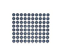 Punto di marcatura della scansione 3D Scanner 3D palmare Punto di contrassegno magnetico 3D Punto adesivo Punto riflettente Punto di contrassegno Punto di destinazione Punto di posizionamento Marcator