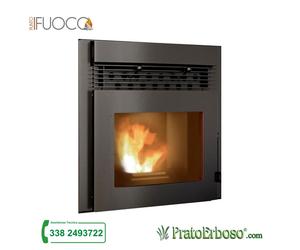 Punto Fuoco Alessio - Inserto per camino a pellet da 11 kw