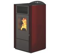 Punto Fuoco Stufa a Pellet Ventilata 9.5 kW 13.5 kg 200 m3 bianca 901645000 LORY