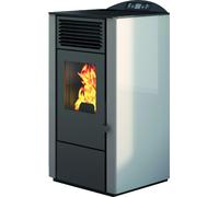 Punto Fuoco Stufa a Pellet Ventilata 9.5 kW 13.5 kg 200 m3 Bianco 901659100 LORY