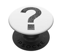 Punto interrogativo stile grungy PopSockets PopGrip Adesivo