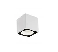 Punto Luce Da Esterno Moderno Lula Alluminio E Vetro Bianco Led 6W 4000K