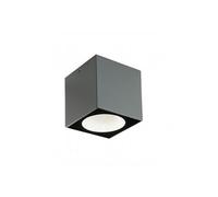 Punto Luce Da Esterno Moderno Lula Alluminio E Vetro Grigio Led 6W 4000K