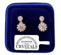 Punto Luce Orecchini donna pl. oro Giallo 18K con Cristalli Zirconi SW8/01