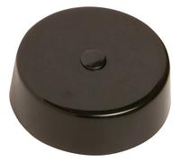 Punto luce tappo nero Ø 66 mm Nero