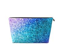 Punto paillettes glitterate, Borsa da toilette Borsa per trucco Borsa per cosmetici Borsa da toilette da viaggio portatile