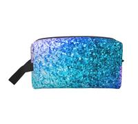 Punto paillettes glitterate, Borsa per il trucco Borsa per cosmetici Borsa da viaggio portatile da viaggio Borsa per trucco Organizer