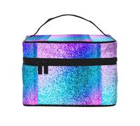 Punto paillettes glitterate, Borsa per il trucco Borsa per cosmetici Borsa da viaggio portatile da viaggio Astuccio per matite