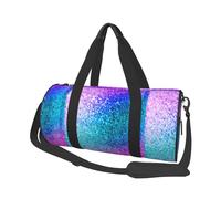 Punto paillettes glitterate, Borsone da viaggio di grande capacità Borsa rotonda Borsa da viaggio sportiva Borsa da viaggio Borsa da fitness