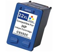 Punto Rigenera - Cartuccia 22xl Colore Compatibile Per Hp Hp F370, d1360, f2180, psc 1402 22xl C9352ce Capacit 18ml (6x3ml)