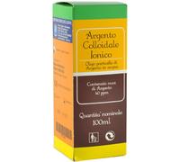 punto salute e benessere di s. Argento colloidale ionico 40ppm certificato spray con contagocce 100 ml