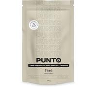 PUNTO - Speciality Coffee - 250 g - Caffè in Grani 100% Arabica - Tostatura Naturale - Caffè dal Perù - con Aroma di Miele, Agrumi e Fiori - Sapore Fruttato e Corpo Medio - Intensità 5 su 10