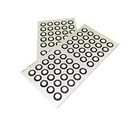 Punto Target Punto Di Marcatura Punto Di Marcatura Scanner 3D Supporto Adesivo Evidenziazione Punto Di Mira Riflettente 50000 Pz(3 inside and 6 outside)