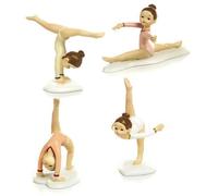 PuntoCasaStore 1 PZ Figurine Ginnastica Artistica 4 Assortimenti - Idea Regalo e Decorazione bomboniera 2026