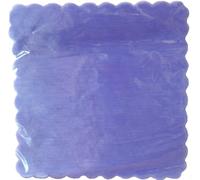 PuntoCasaStore 100 PZ Velo VELI di Fata Organza Quadro Quadrato VELETTI 24X24 CM Lilla - BOMBONIERE
