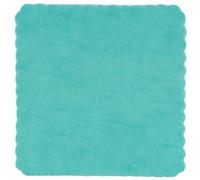 PuntoCasaStore 100 PZ Velo VELI di Fata Tulle Organza VELETTI BOMBONIERE 24x24 CM Quadro Smerlato Fai da Te Confetti TIFFANY (LES)