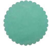 PuntoCasaStore 50 PZ Velo VELI di Fata Tulle Organza VELETTI BOMBONIERE DIAM.24 CM Tondo Smerlato Fai da Te Confetti Tiffany