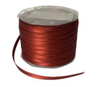 NASTRO DOPPIO RASO MADE IN ITALY 6 MM ROTOLO DA 100 METRI BORDEAUX