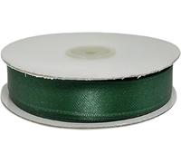 PuntoCasaStore Nastro Doppio Raso Rotolo da 50 Metri Doppia Faccia COLORATO Satin Ribbon BOMBONIERE Confezioni Regalo Fai da Te Artigianato Decorazioni Feste 80 Colori (40 MM, Verde Bottiglia (CK))