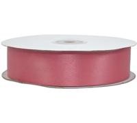 PuntoCasaStore Nastro Doppio Raso Rotolo da 50 Metri Doppia Faccia COLORATO Satin Ribbon BOMBONIERE Confezioni Regalo Fai da Te Artigianato Decorazioni Feste 80 Colori (40 MM, Old Pink (CK))