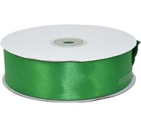 PuntoCasaStore Nastro Doppio Raso Rotolo da 50 Metri Doppia Faccia COLORATO Satin Ribbon BOMBONIERE Confezioni Regalo Fai da Te Artigianato Decorazioni Feste 80 Colori (40 MM, Verde Smeraldo (CK))