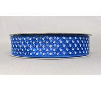 PuntoCasaStore Nastro in Organza a Pois New Blue 20 mm x 50 Metri