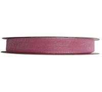 PuntoCasaStore Nastro in Organza da 50 Metri COLORATO Trasparente BOMBONIERE Confezioni Regalo Fai da Te Artigianato Bouquet Decorazioni Feste 30 Colori (Mauve Old Pink (CK), 10 MM)