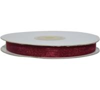 PuntoCasaStore Nastro in Organza da 50 Metri COLORATO Trasparente BOMBONIERE Confezioni Regalo Fai da Te Artigianato Bouquet Decorazioni Feste 30 Colori (Bordeaux Borgogna, 6 MM)