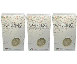 PuntoCasaStore Wedding Riso degli SPOSI ANTIMACCHIE (Bianco, 750 GR (3x250))