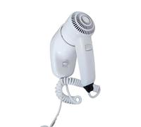 puntoluceled Asciugacapelli Phon da Parete Muro 1200W 2 Velocita' Flusso d'Aria Silenzioso Professionale Comunita' Case Vacanze, B&B, Hotel Bagno di Casa Alberghi