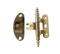 PuntoLuceLed Cerniera Dorata con Scodellino 27 mm per Mobili Antichi e Ante in Battuta, Stile Arte Povera (1)