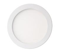 puntoluceled Pannello LED Slim Rotondo 18W Luce Naturale - Faretto da Incasso Bianco per Controsoffitto e Cartongesso