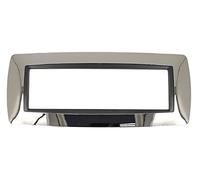 puntoluceled Placca Bombe bombata in tecnopolimero compatibile con BTicino Living International 4 moduli Cromo Lucido - Cornice frontale da incasso cassetta 504