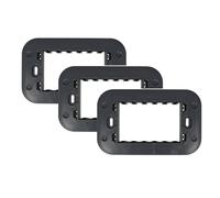 puntoluceled Set 3 Supporti Telaio portafrutti compatibili con con BTicino Axolute 7 Moduli | Incasso 503 504 506 (Compatibile Axolute 3 moduli | Incasso cassetta 503