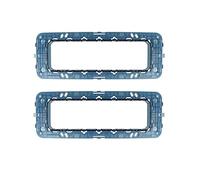 puntoluceled Supporto Telaio portafrutti compatibile con Vimar Arke 7 moduli - Incasso cassetta 507
