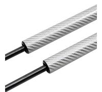 Puntoni Cofano Supporto Sollevamento Ammortizzatore Idraulico Rimontano Molle Degli Asta Pistone Per Nissan Per Cube Z11 2002-2008 Supporti Sollevamento Cofano Anteriore(Silver carbon fiber)