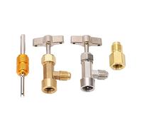 Puntura singola auto -sigillatura può toccare il kit attatore R134A con strumento di rimozione del nucleo valvola in acciaio inossibile in ottone per la riparazione di CA