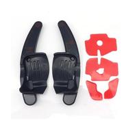 Punxdda Estensione Del Cambio Al Volante Per VW Per CC Per Golf 6 Per Passat Per B6 Per Jetta Per MK5 2 Pezzi Cambio Volante Per Auto Paddle Blade Shifter(Red Black)