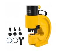Punzonatrice Idraulica CH-70 Da 35 Tonnellate Di Forza, Perforatrice For Fori Lisci, Pompa Manuale For Punzonatura A File In Acciaio, Rame E Alluminio Foratura Di Precisione