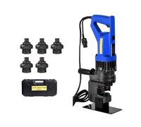 Punzonatrice Idraulica Elettrica 10T,2200W con Kit da 5 Matrici