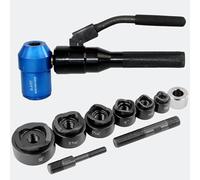 Punzonatrice Idraulica, Punzonatrice Elettrica, Kit di utensili for frese for fori di condotti elettrici da 22,5-61,5 mm, scavatrice idraulica, perforatrice for lamiere da 1/2 a 2 pollici(8)