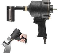 Punzonatrice Idraulica, Punzonatrice Elettrica, Pistola for punzonatura di lamiere industriali, apri fori in metallo, punzonatura di lamiere industriali con rotazione a 360°(10MM)