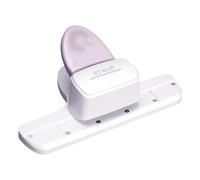 Punzonatrice manuale portatile per progetti fai da te, punzonatrice compatta con stampa regolabile per scrapbooking, album fotografici, creazione di biglietti e artigianato di carta, 6,3 x 3,62 x 2,36