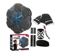 Punzonatrice musicale, attrezzatura intelligente per esercizi di boxe con 3 modalità, gioco interattivo di fitness, per casa, palestra, sala giochi, garage, appartamento, dormitorio o cantina