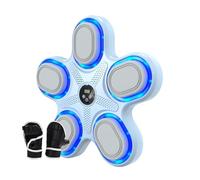 Punzonatrice musicale da boxe, per allenamento domestico, con montaggio a parete, per allenamento musicale, attrezzatura da allenamento per bambini e adulti, macchina intelligente per l'allenamento