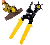 Punzonatrice Per Cuoio | Puncher A Tenaglia Per Fori Resistente Ed Ergonomico | Foratore Per Cinturini Da Orologio E Cinghie Per Borse - Per Scarpe Progetti Per La Casa Hobby E