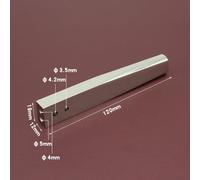 Punzonatrice per rivetti in acciaio inossidabile e rame, per rivetti in pelle e regolazione delle sbavature, compatibile con applicazioni di rivetti resistenti (A)