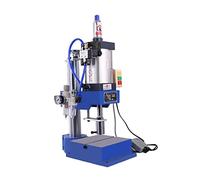 Punzonatrice pneumatica 200 kg Singola colonna 63 Tipo Rivettatrice ad alta precisione for pressa da banco Piccola milza a gas Per uso fai da te(Standard)